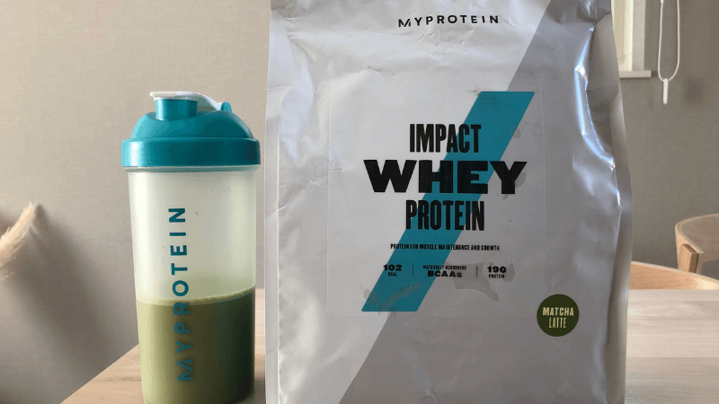 マイプロテイン　抹茶ラテ